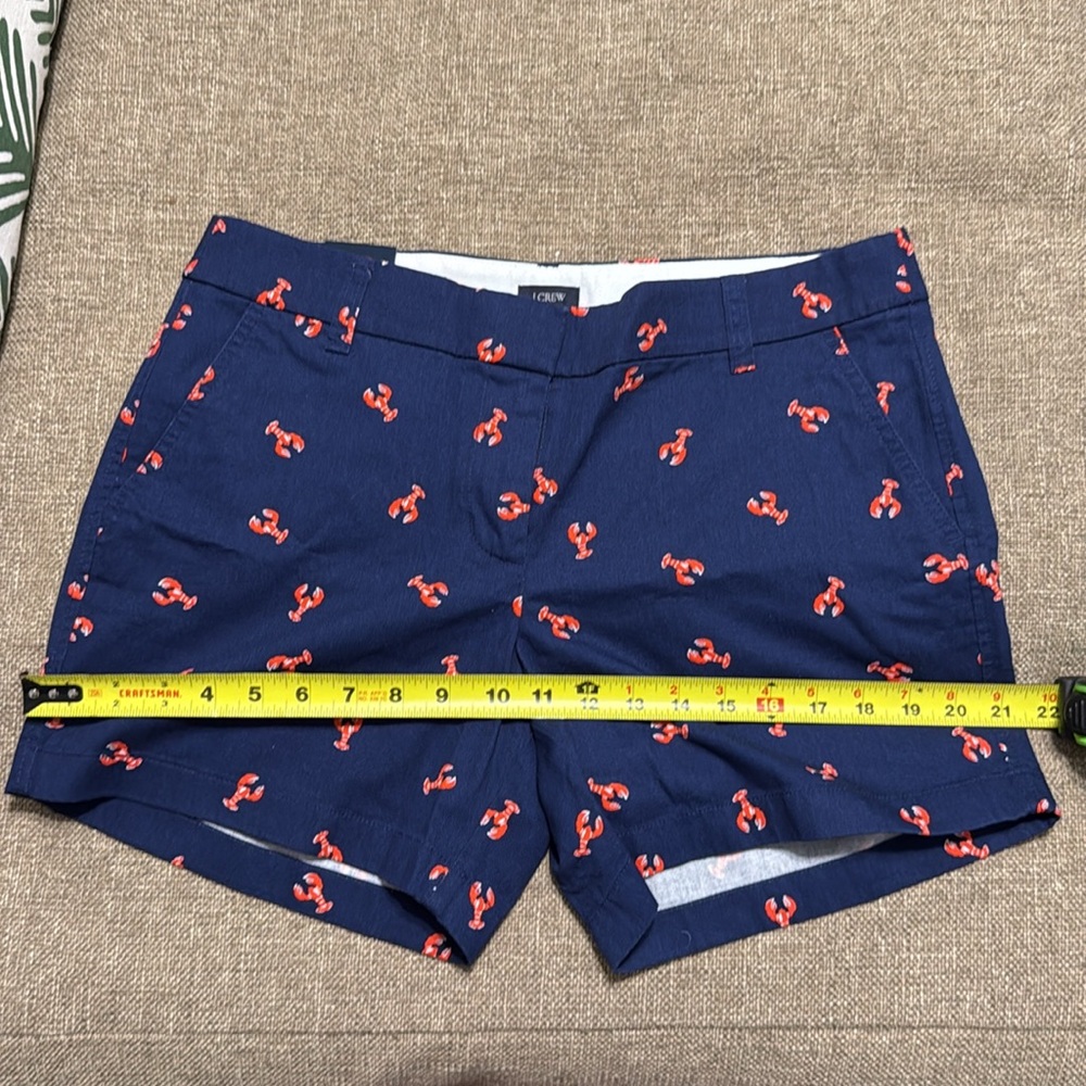 J. Crew Factory Red Lobster Shorts Size 8
